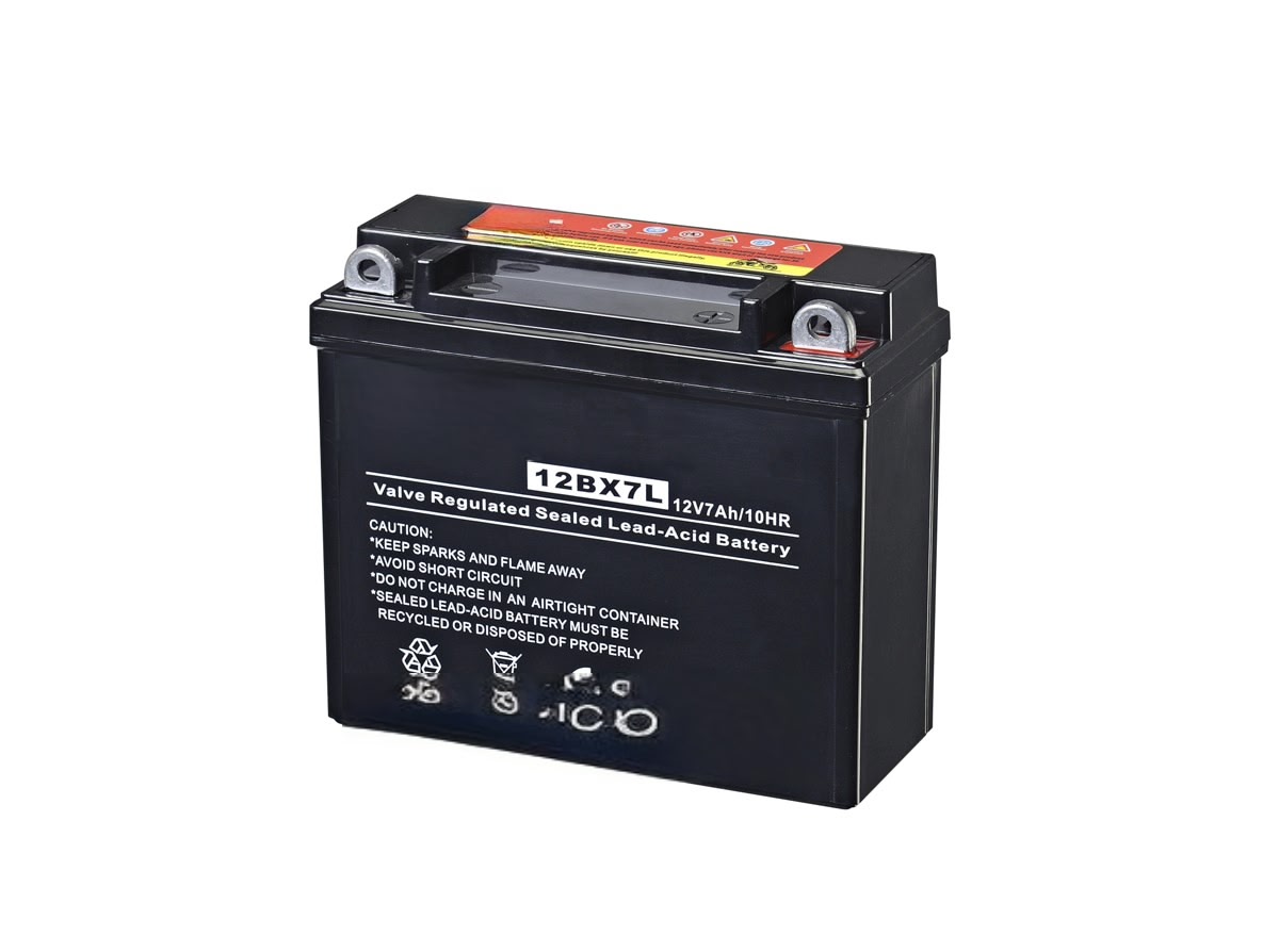 BX Motorcycle Battery view 2
