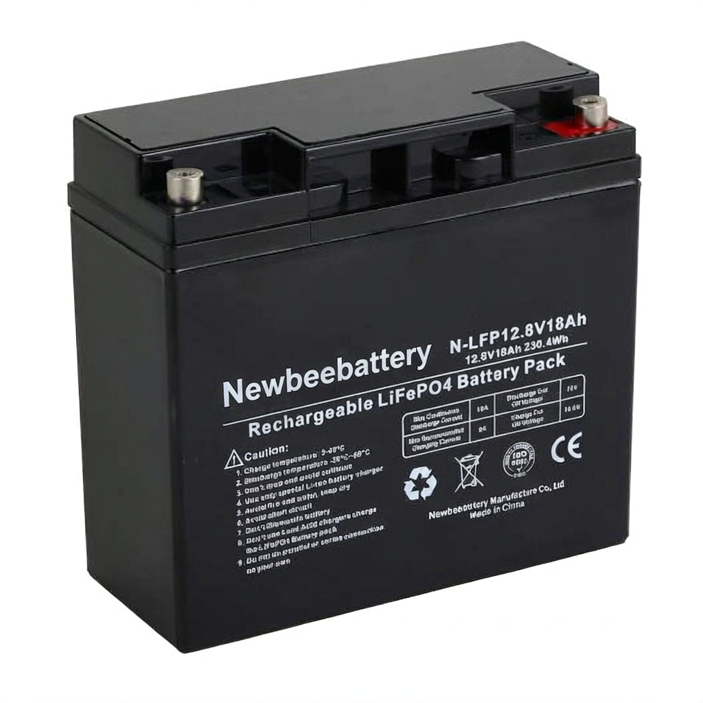 12.8V 18Ah LiFePO4 Battery