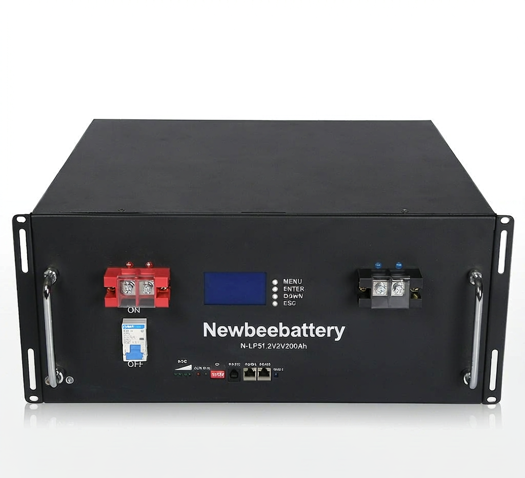51.2V 200Ah 10.24kWh LiFePO4 Tower Battery